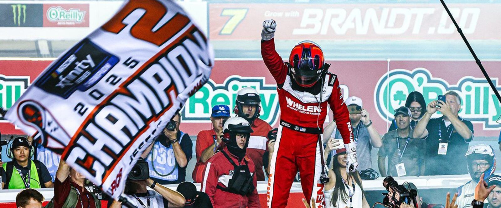 Jesse Love 2025 NASCAR Xfinity Cup Champ!