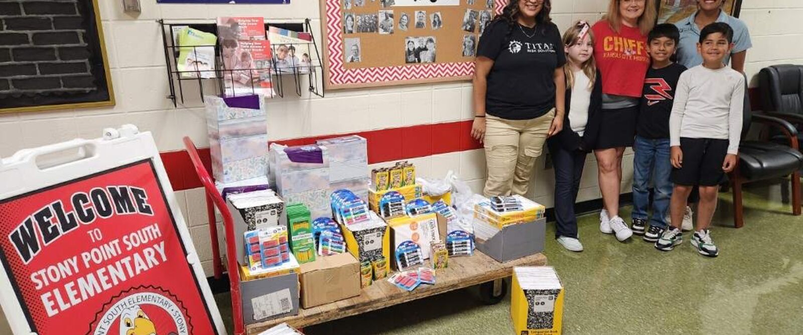 Titan Outreach School Supplies